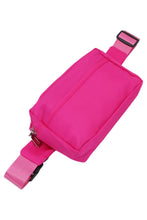 Load image into Gallery viewer, Minimal Matte Solid Belt Bum Fanny Pack