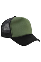 Load image into Gallery viewer, Multitone Five Panel Foam Trucker Hat