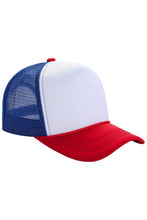 Load image into Gallery viewer, Multitone Five Panel Foam Trucker Hat