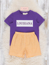Load image into Gallery viewer, Louisiana Smocked Gingham Outfit