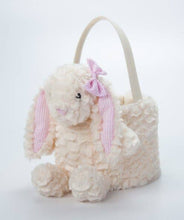 Load image into Gallery viewer, Spring Easter Bunny Basket Assortment Cream Pink, Cream Blue