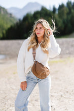 Load image into Gallery viewer, Margot Moon Belt Bag - Mocha RTS