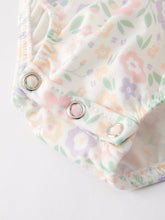 Load image into Gallery viewer, Easter Cross Smocking Embroidery Colorful Romper