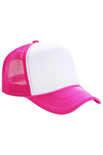 Load image into Gallery viewer, Multitone Five Panel Foam Trucker Hat
