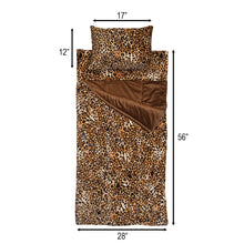 Load image into Gallery viewer, Leopard Slumber Bag