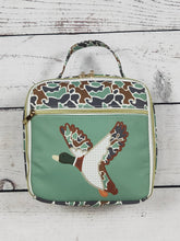 Load image into Gallery viewer, Camouflage Duck Printed Canvas Lunch Boxes Bag
