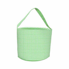 Load image into Gallery viewer, Gingham/Seersucker Bucket Bag