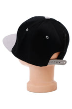 Load image into Gallery viewer, Kids Solid Twill Snap Back Flat Bill Cap