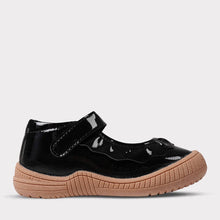 Load image into Gallery viewer, Amina Girls Hook &amp; Loop Mary Jane Shoe