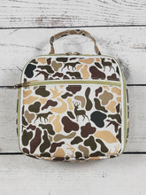 Load image into Gallery viewer, Camouflage Hunting Printed Canvas Lunch Boxes Bag