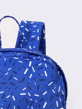 Load image into Gallery viewer, Blue Ice Cream Drip Kids Book Backpack