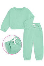 Load image into Gallery viewer, GKSS-22-3002B Girl's 2 pc Pant Jog Set