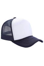 Load image into Gallery viewer, Multitone Five Panel Foam Trucker Hat