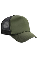 Load image into Gallery viewer, Multitone Five Panel Foam Trucker Hat