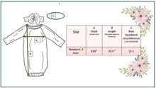 Load image into Gallery viewer, Infant Girls White and Pink Bow Baby Gown
