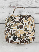 Load image into Gallery viewer, Camouflage Hunting Printed Canvas Lunch Boxes Bag