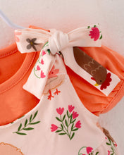 Load image into Gallery viewer, 2025 Easter Chicken Baby Girl Ruffle Romper 2 pcs Set