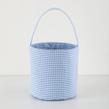 Load image into Gallery viewer, Gingham/Seersucker Bucket Bag