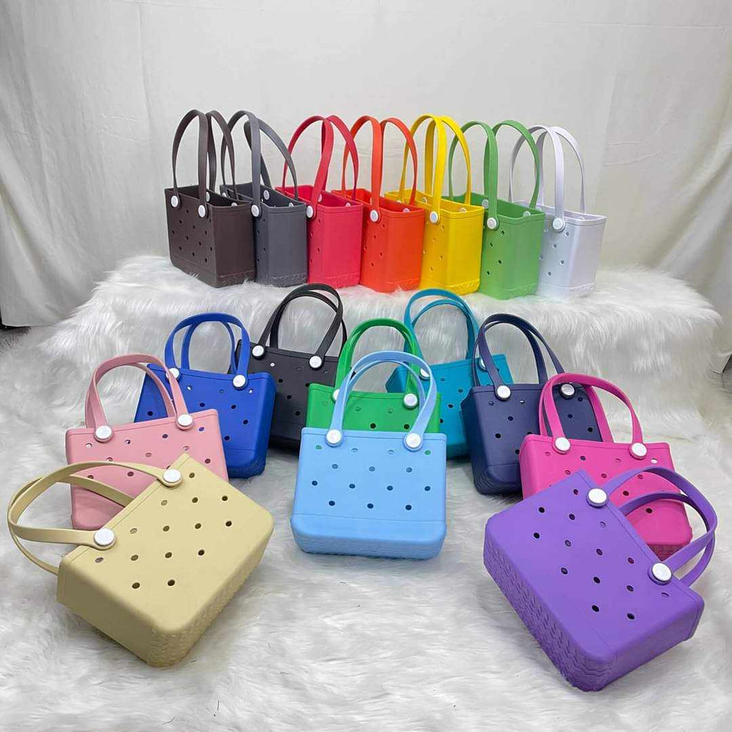 Large Solid Colored Beach Tote