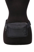 Load image into Gallery viewer, Minimal Matte Solid Belt Bum Fanny Pack