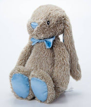 Load image into Gallery viewer, Brynn Bunny Asst Bowtie Blue, Pink 10" (25cm)