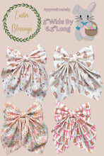 Load image into Gallery viewer, Easter printed coquette hairbows with alligator clip.(4PCS/$10.00) BW-2025-1