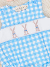 Load image into Gallery viewer, Breezy Bunnies Embroidered Romper