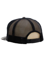 Load image into Gallery viewer, Camouflage Cotton Poly Blend 7 Panel Flat Bill Trucker Hat