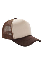 Load image into Gallery viewer, Multitone Five Panel Foam Trucker Hat