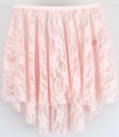 Ballet Pink Lace Skirt