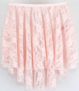 Ballet Pink Lace Skirt