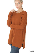 Load image into Gallery viewer, LS Waffle Top round neck 57