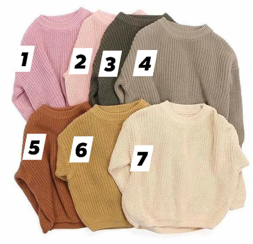 Chunk Knit Sweaters