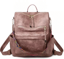 Load image into Gallery viewer, Leather Backpacks