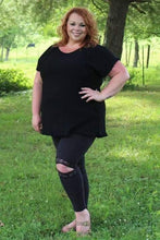 Load image into Gallery viewer, Lace Knee Leggings
