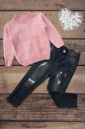 Blush Chenille Sweater