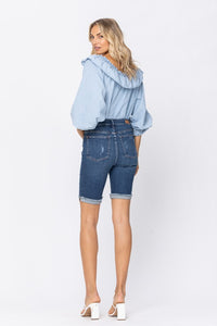 Judy Blue Bermuda Cuff Shorts