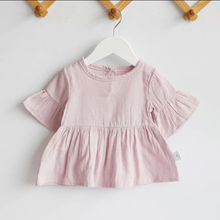 Load image into Gallery viewer, Linen Bell Sleeve Top