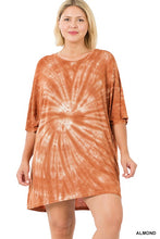 Load image into Gallery viewer, Oversized Tie Dye Shirt