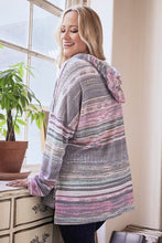 Load image into Gallery viewer, Multi Color striped  Hoodie