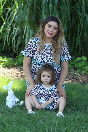 Multi Leopard Lounge 2PC