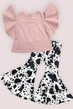 Load image into Gallery viewer, Mauve cold shoulder top