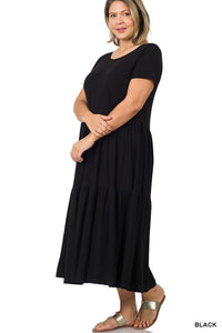 Two-Tiered Maxi Dress