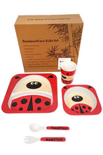 Load image into Gallery viewer, Kids Bamboo Ware Dinner Set