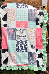 Love you till the cows come home Blanket