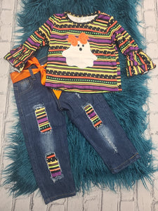 Serape Ghost distressed 3pc set