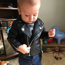 Load image into Gallery viewer, Kids Leather Jackets