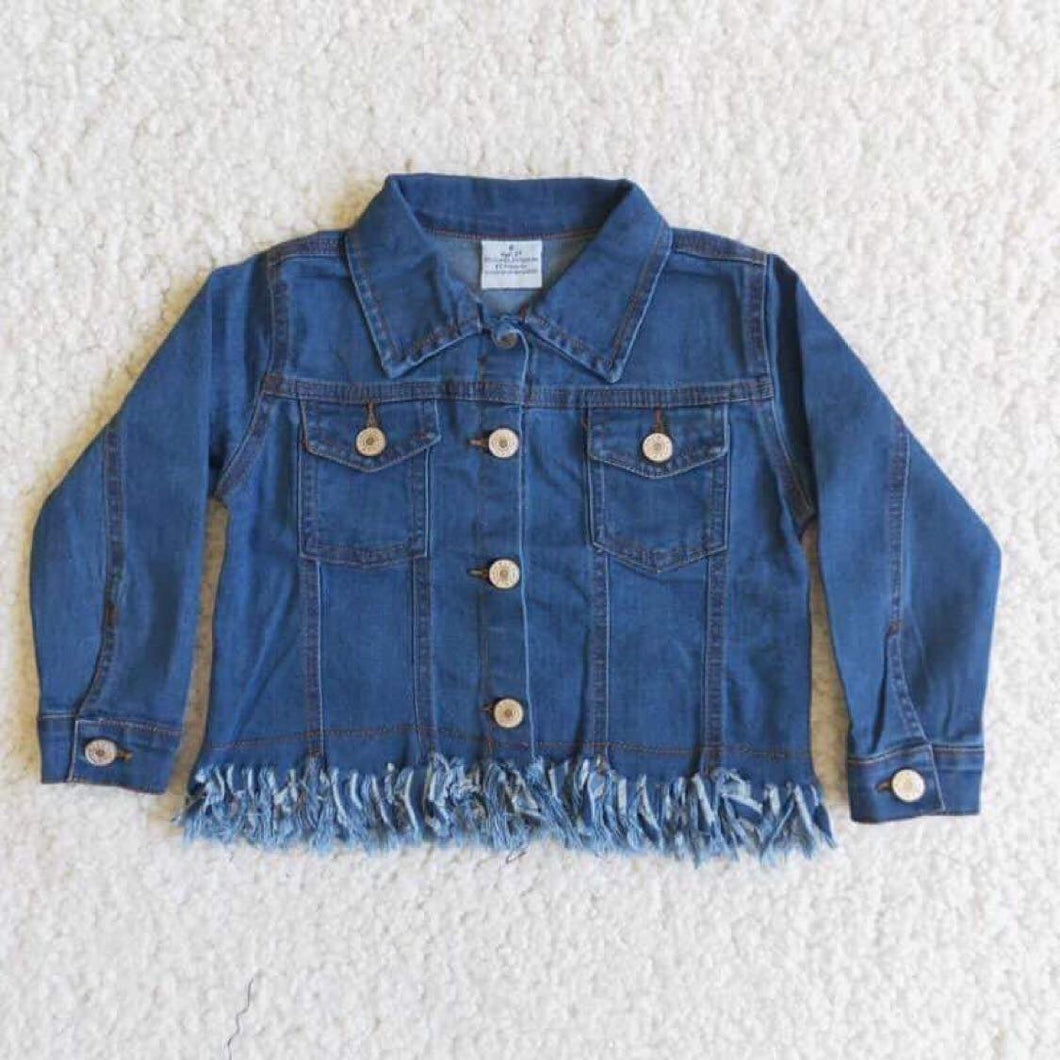 Fringed Denim Jacket