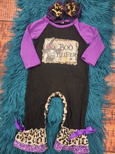 Boo Heifer Romper