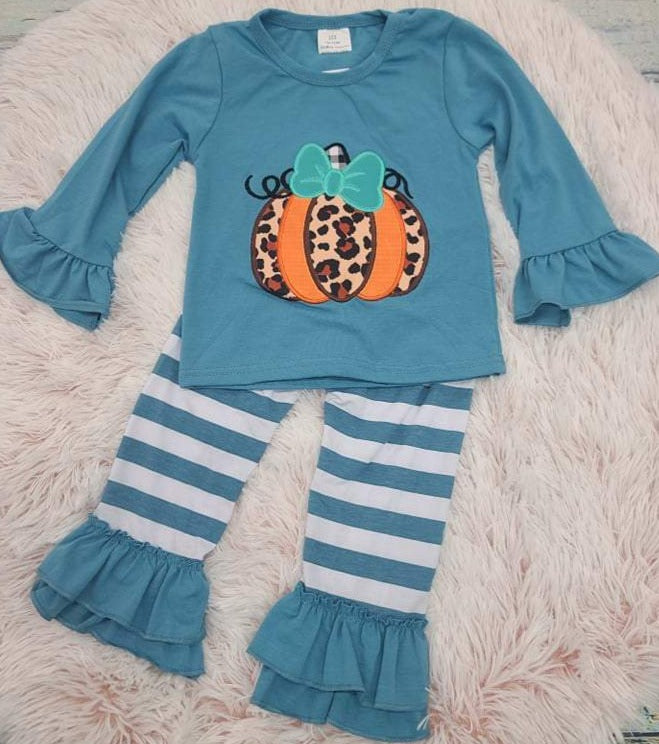 Girls Blue Pumpkin 2PC